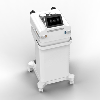 Machine de rf pour le visage avec 9 morceaux de traitement de têtes de matériel d'ABS pour le traitement de jambes/bras